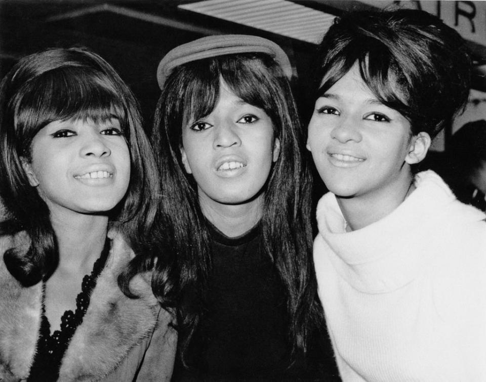 The Ronettes, Ronnie, Nedra and Estelle, in 1964 (Getty)