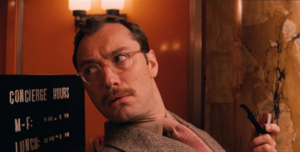 Jude Law in ‘The Grand Budapest Hotel’ (2014)