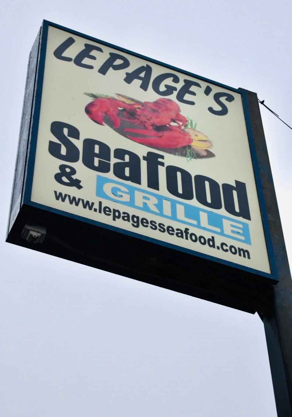 LePage's Seafood and Grille, at 439 Martine St. in Fall River, announced in a now-deleted Facebook post that it has closed indefinitely.