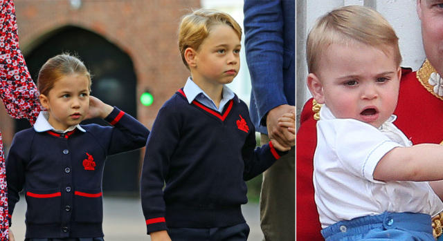 Charlotte and George, and Louis, will one day take on royal responsibilities. (Getty Images)