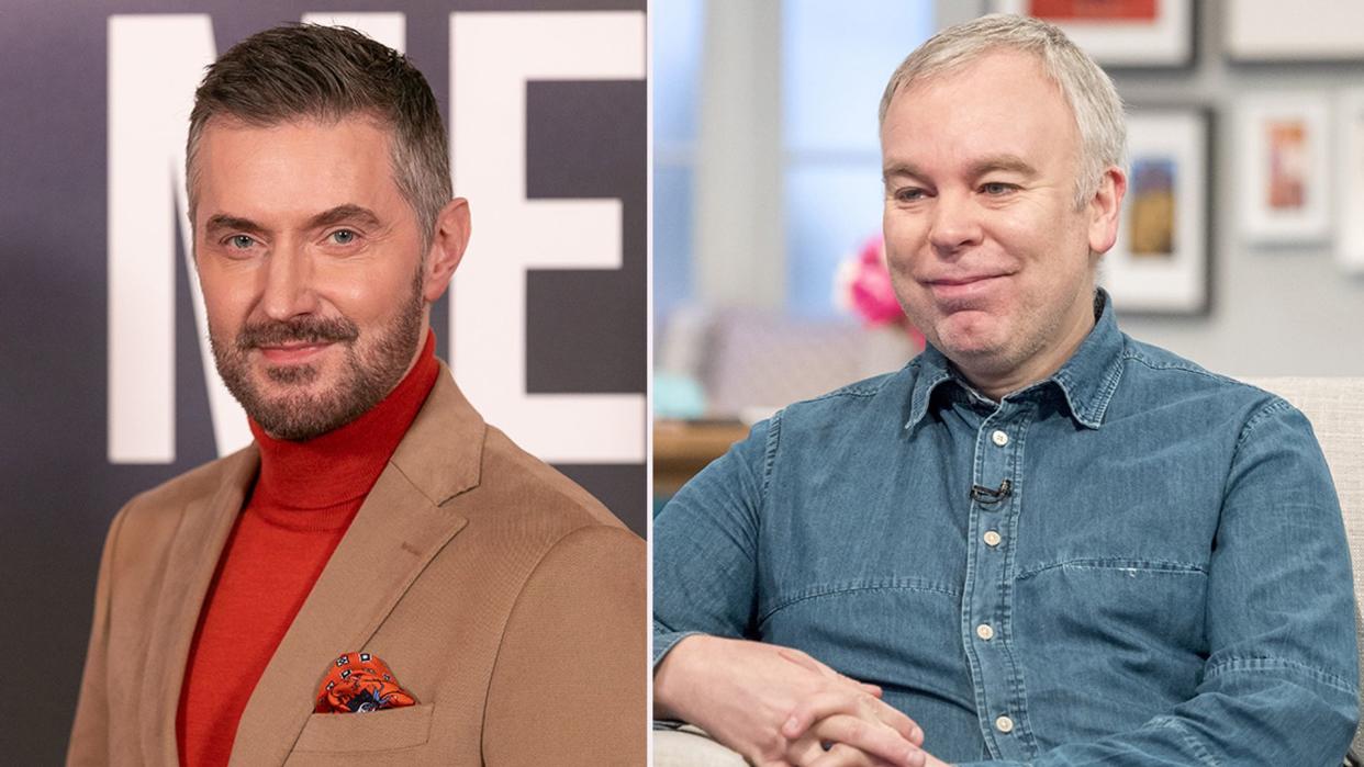 Richard Armitage, Steve Pemberton split image