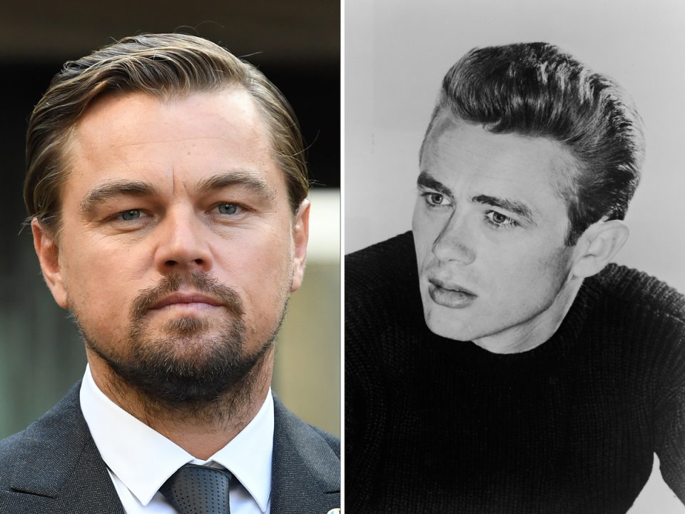 Leonardo DiCaprio and James Dean (Getty Images)