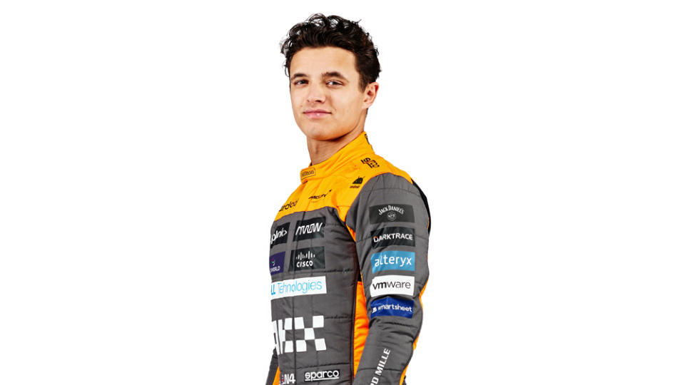 Lando Norris, Formula 1 driver for McLaren Racing.