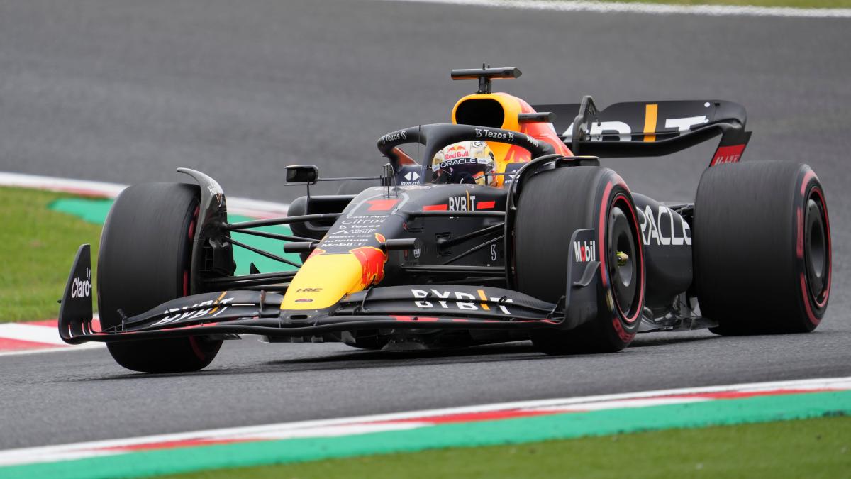 Max Verstappen records fastest time in final practice at Japan Grand Prix