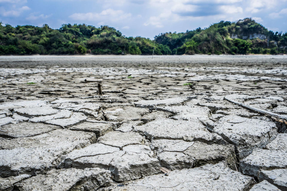 枯水期的烏山頭水庫。© Romix Image / shutterstock.com