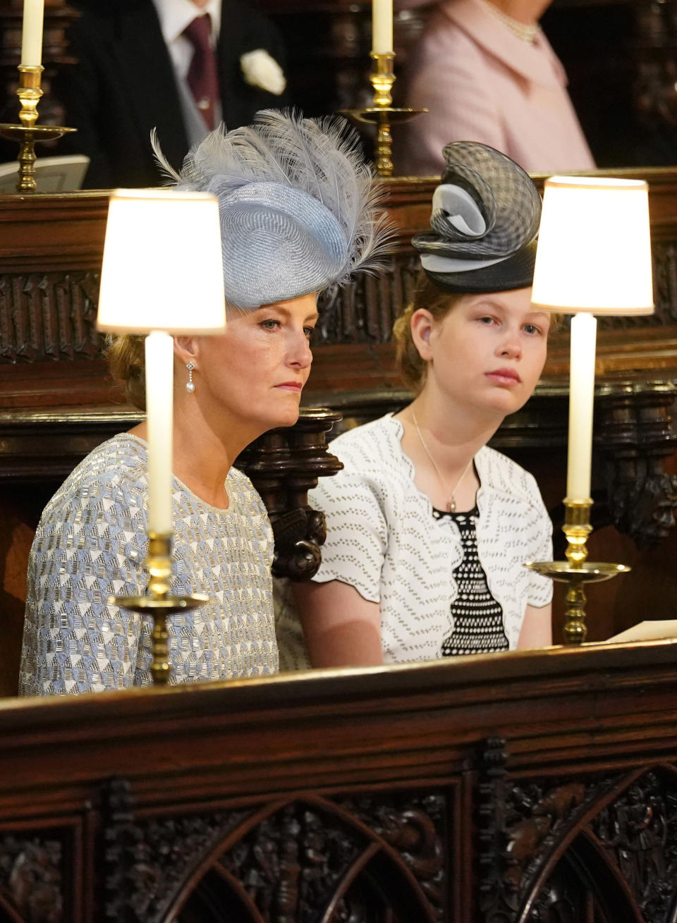 The Countess of Wessex and Lady Louise Windsor.