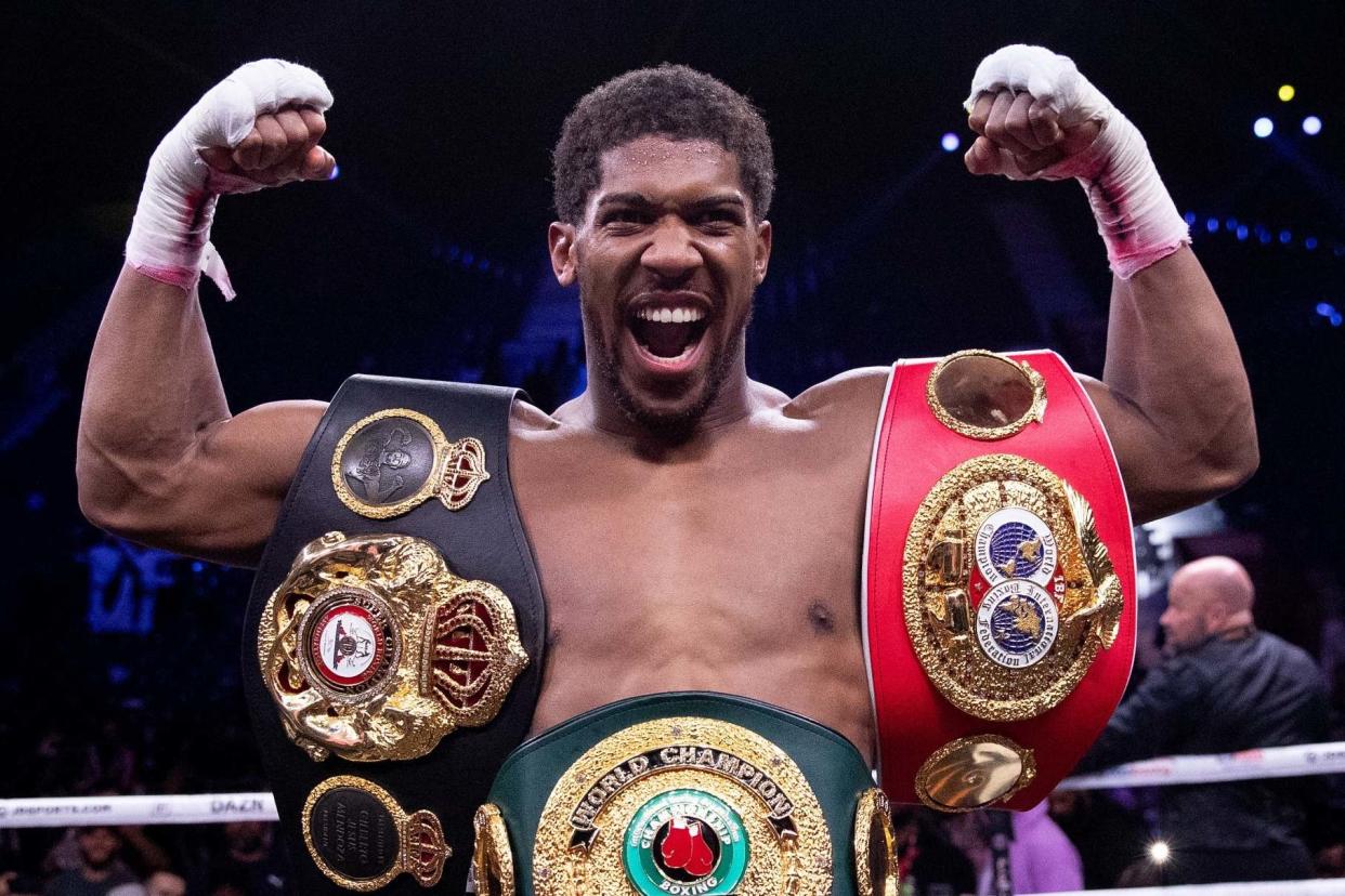 Anthony Joshua: Getty Images