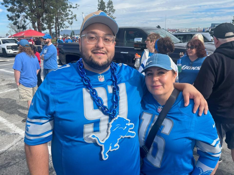 Rohit Kedia, Sahil Parikh and Gautam Kareti live in California, but Parikh and Kareti grew up in Michigan. While they know nothing will diminish the enthusiasm of Lions fans, winning today would be the "cherry on top" for the season, Kareti said.