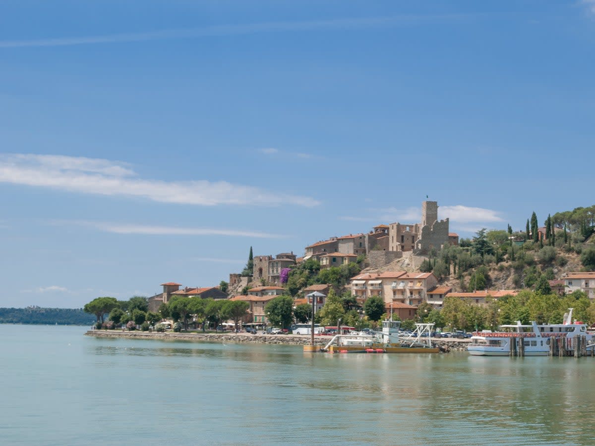 Lake Trasimeno is slightly smaller than Lake Como (Getty Images/iStockphoto)