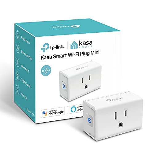 Kasa TP-Link, Kasa Smart Home, 2-Outlet Smart Outdoor Plug, Black