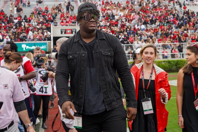 National champion. Top NFL Draft prospect. And now, Jordan Davis has his  own 'Heavy-D' burrito