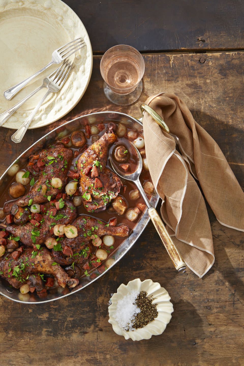 cajun coq au vin