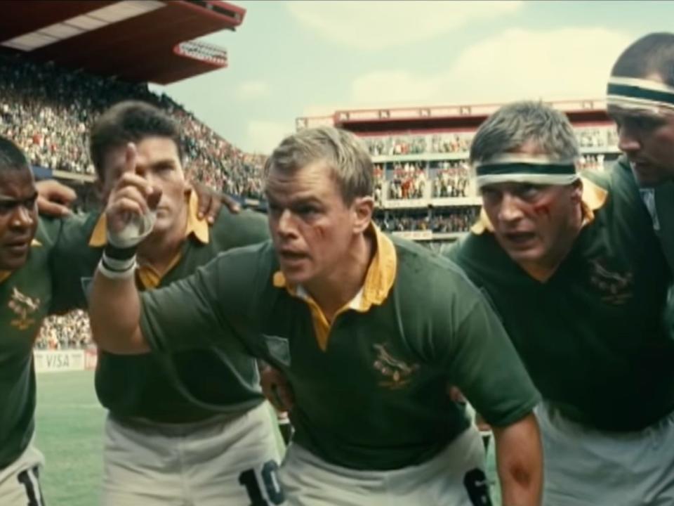 Matt Damon in "Invictus" (2009).