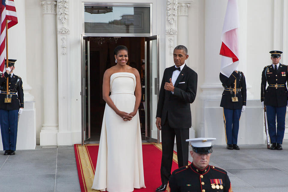 Michelle and Barack Obama