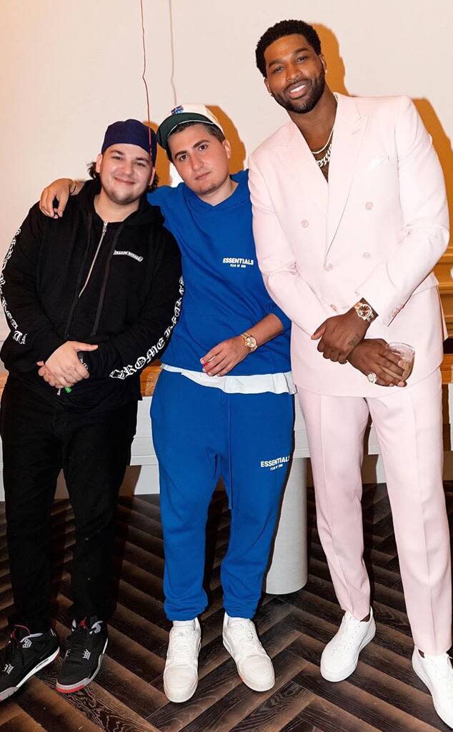 Rob Kardashian, Tristian Thompson, Rich Youngin, Instagram