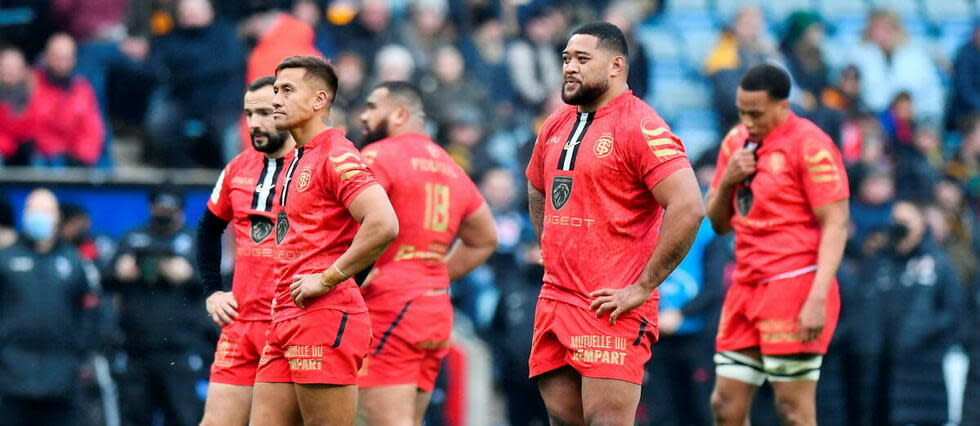 Fin de l'aventure pour les joueurs du Stade toulousain qui perdent sur tapis vert.
