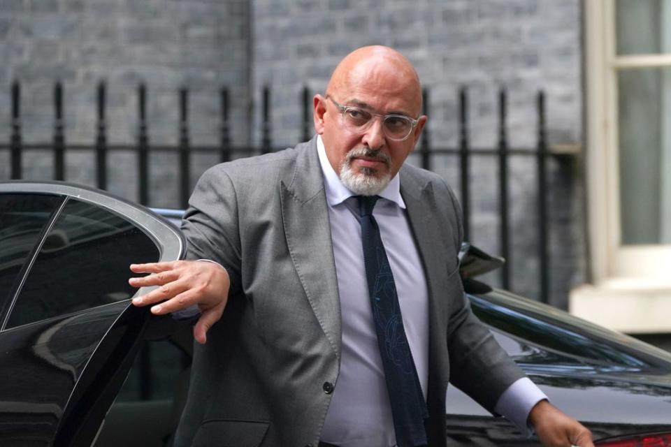 Nadhim Zahawi has been appointed to replace him in the role of Secretary of State for Education, leaving behind his role as vaccines minister (PA)