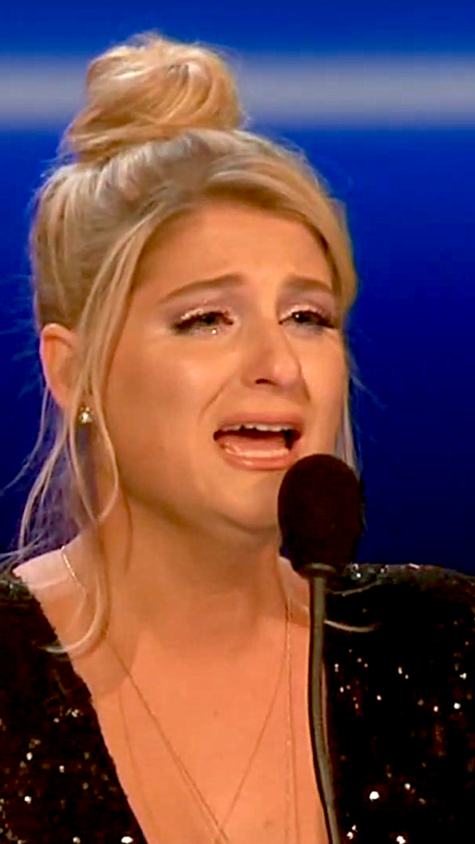 Last night, Meghan Trainor’s emotions were running high as she fought to be heard after one of her favorites was knocked out on <em>The Four</em>. Christina Aguilera was honored via a lip-synch battle. And Will Ferrell had a little fun heckling Jimmy Fallon.