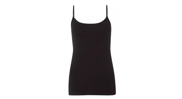 John Lewis Long Sleeve Heat Generating Thermal Top, Black at John Lewis &  Partners