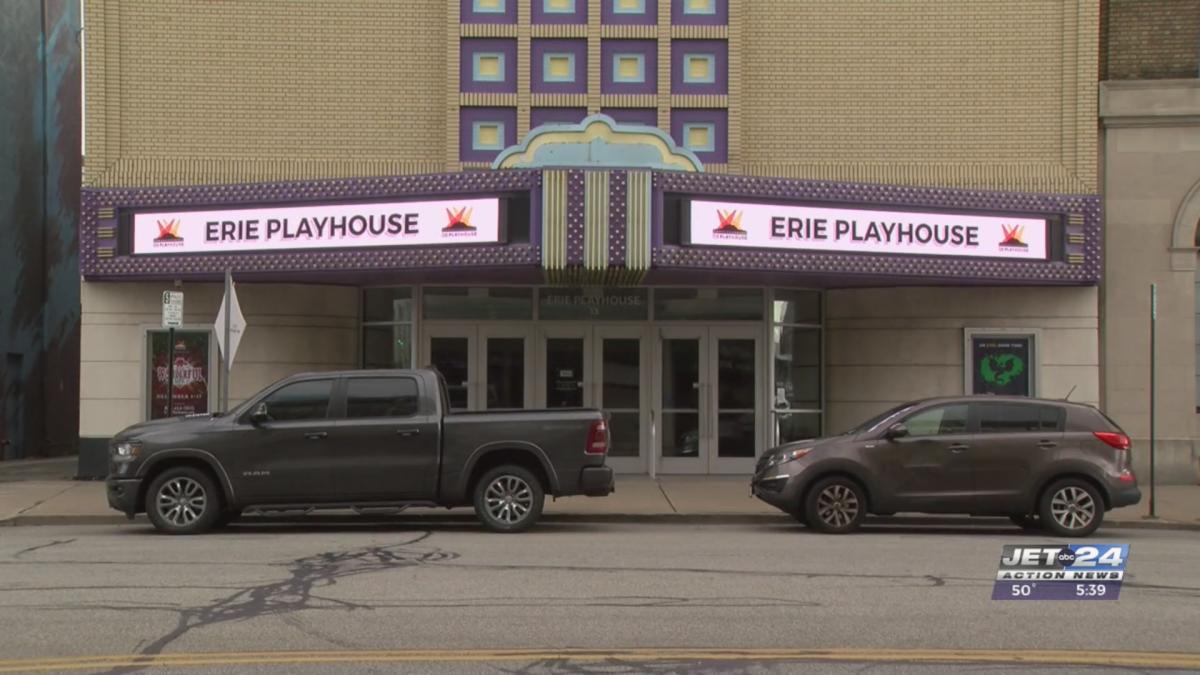 Erie Playhouse unveils new and improved marquee