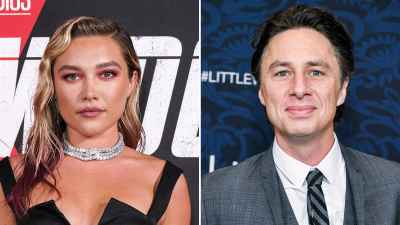 Florence Pugh Defends Zach Braff Relationship