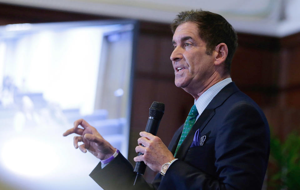 New York state Sen. Jeffrey Klein, leader of the Independent Democratic Conference,&nbsp;speaks at the Annual Endometriosis Foundation of America's Medical Conference on April 11, 2015. (Photo: John Lamparski/Getty Images)