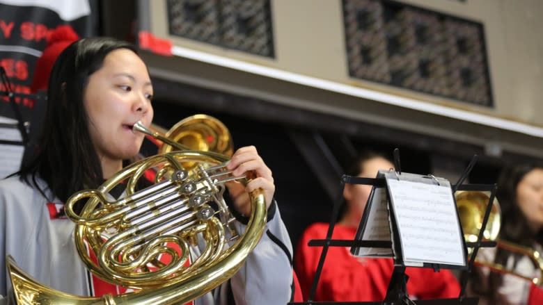 McGill's student band a hit with fans and teams alike at hockey nationals