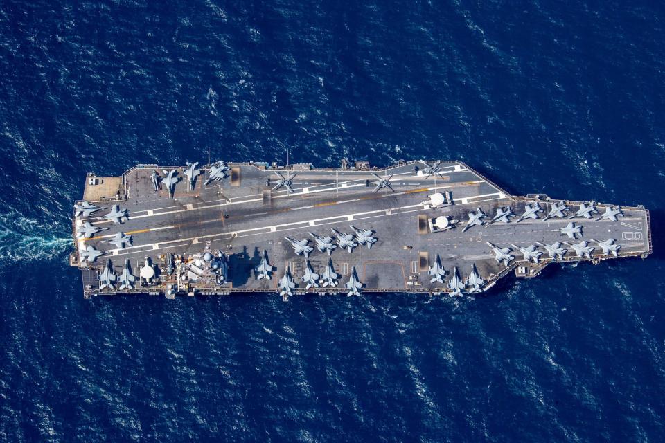 Navy aircraft carrier Gerald R. Ford