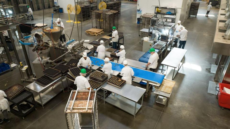 Bobo's new production facility in Loveland consolidates three facilities into one.