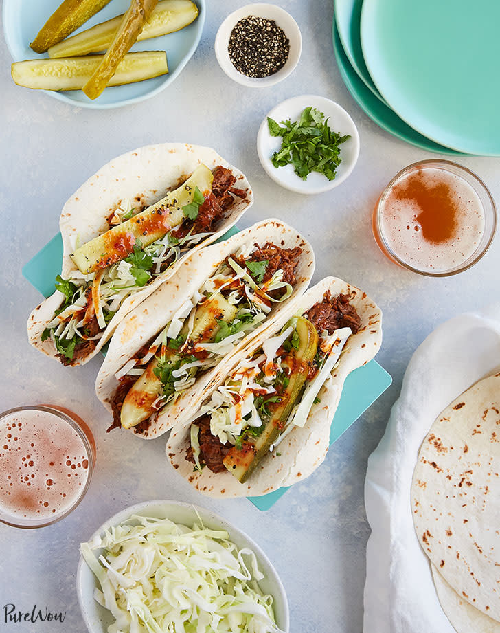 Slow-Cooker Korean Short Rib Tacos