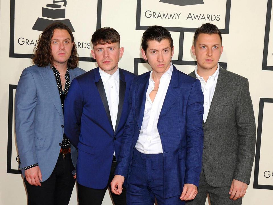 Arctic Monkeys - Nick O'Malley, Jamie Cook, Alex Turner, and Matt Helders (Rex)