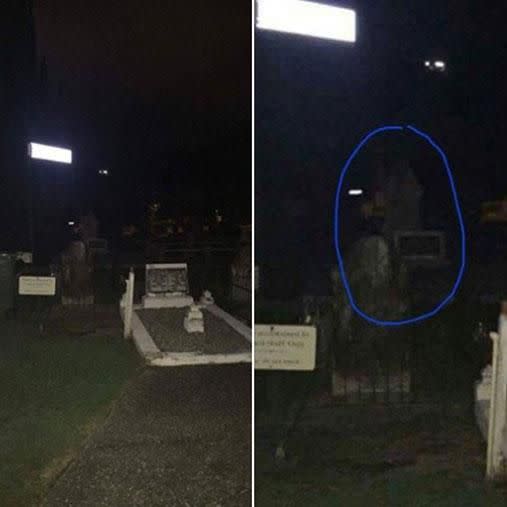 Die Facebook-Seite der Toowoomba Ghost Chasers zeigt eine Auswahl der gruseligen Erscheinungen in der Stadt. Bild: Facebook