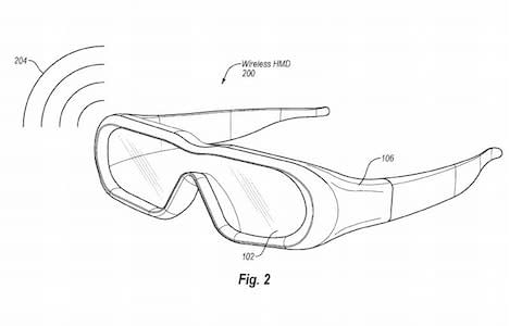 Amazon patented a smart glasses concept back in 2015