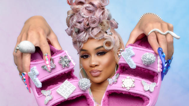 Saweetie Announces Icy Jibbitz Collaboration With Crocs