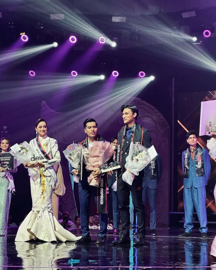 Fitri wins second place at the Hero Dewi Remaja 2023
