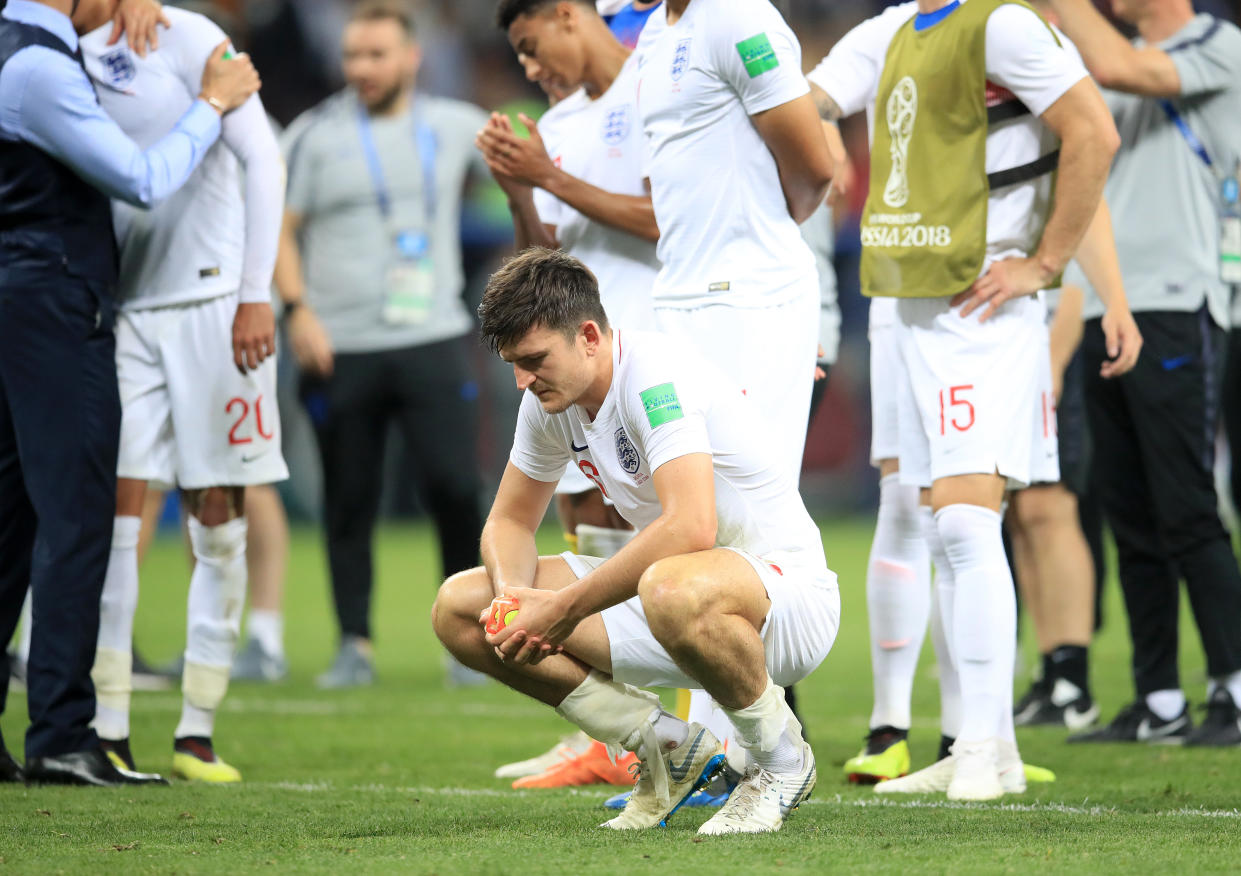English hearts were broken after their 2-1 loss to Croatia in the World Cup 2018 semi-final PHOTO: Huffpost UK