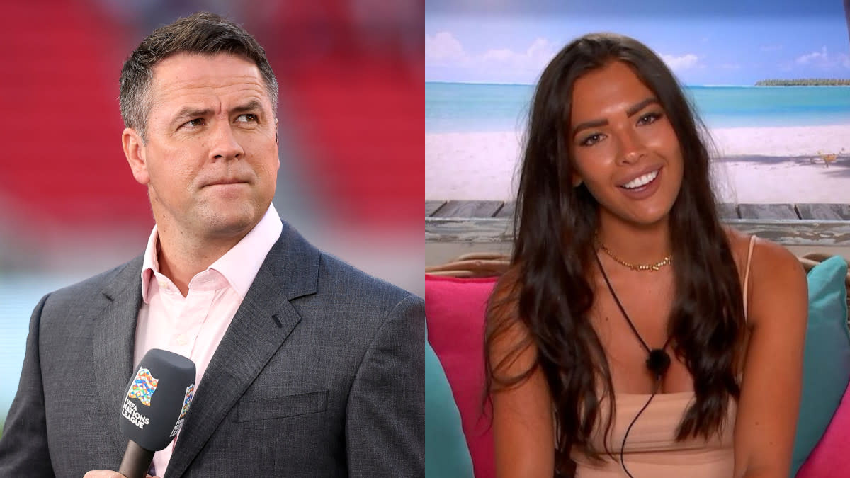 Michael Owen has revealed how he has felt watching daughter Gemma on Love Island this week. (PA/Getty/ITV)