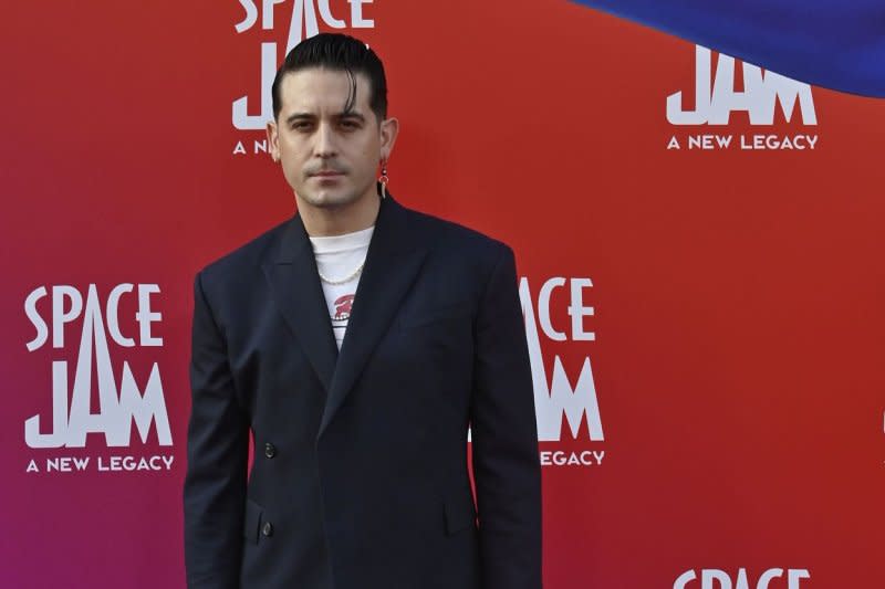 G-Eazy attends the Los Angeles premiere of "Space Jam" in 2021. File Photo by Jim Ruymen/UPI