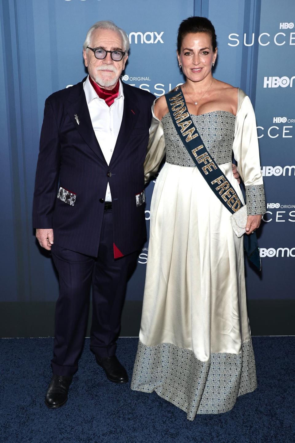 Brian Cox and Nicole Ansari-Cox (Getty Images)