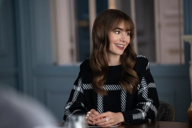 Lily Collins in Emily in Paris