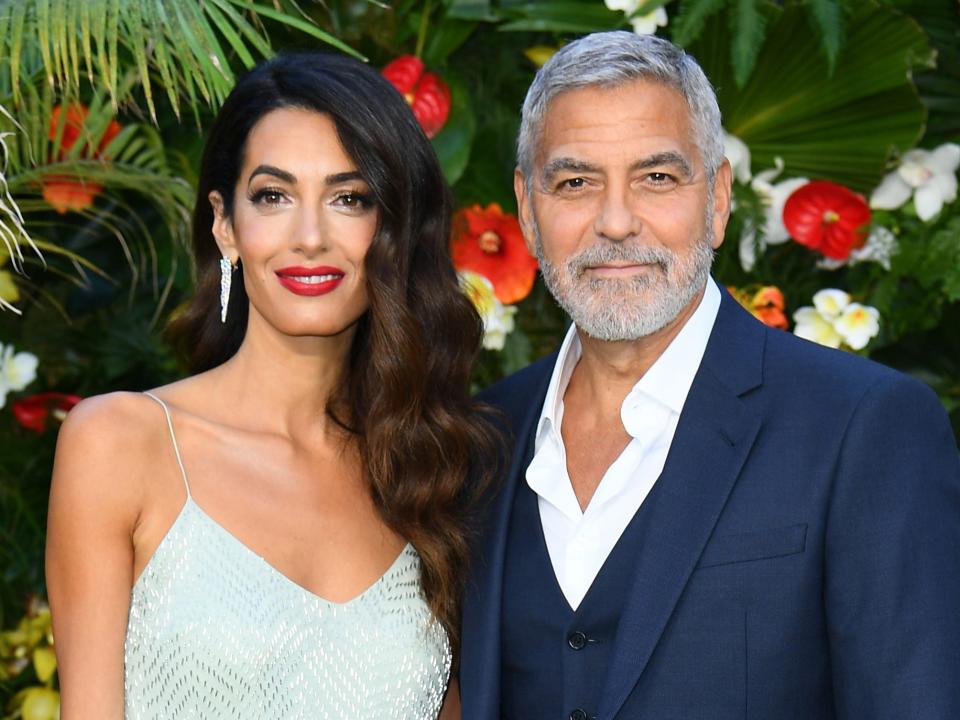 amal and george clooney in 2022