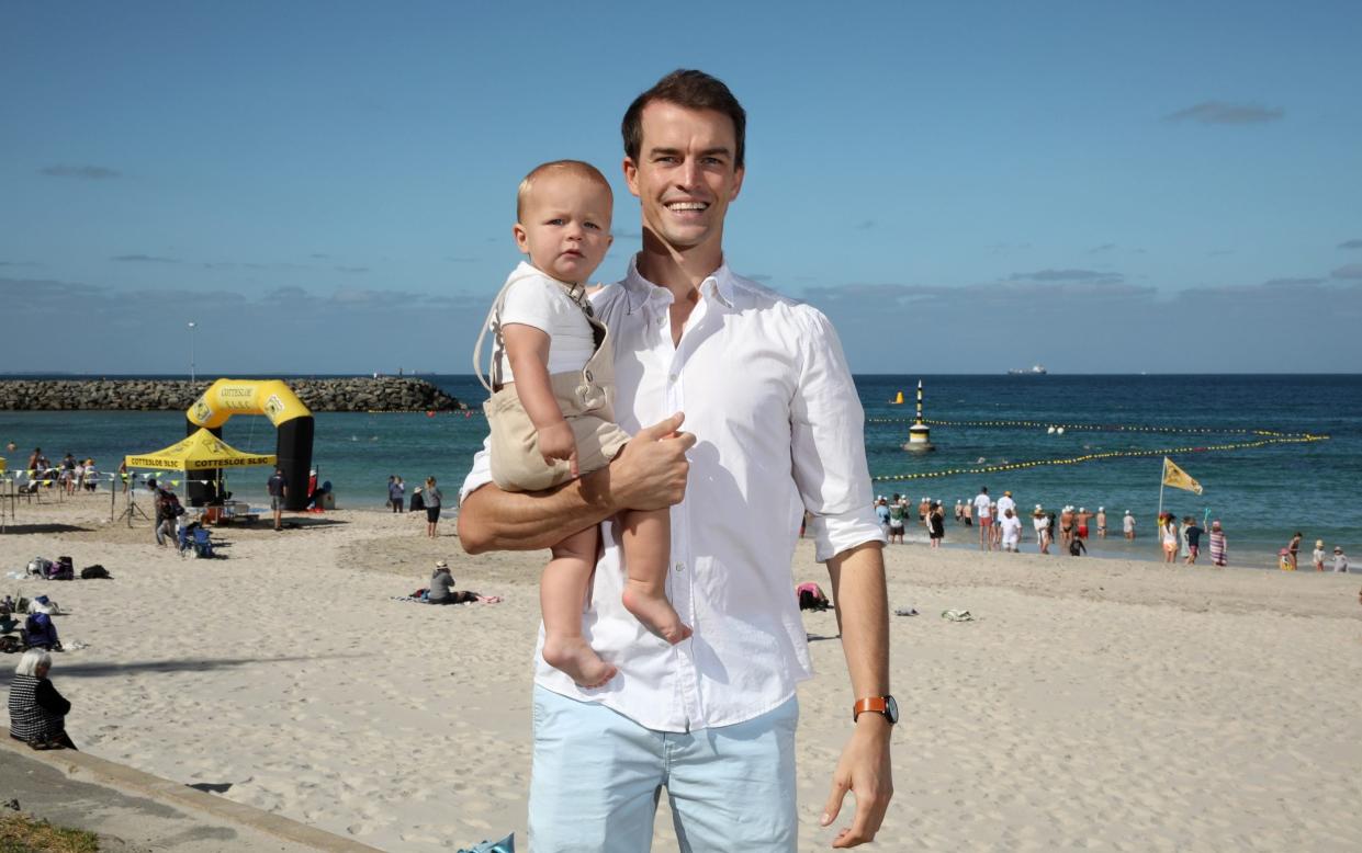 Dr Fergus Morris, 34, went from an NHS hospital in Staffordshire to work in Western Australia in 2015 and has not looked back since - Philip Gostelow