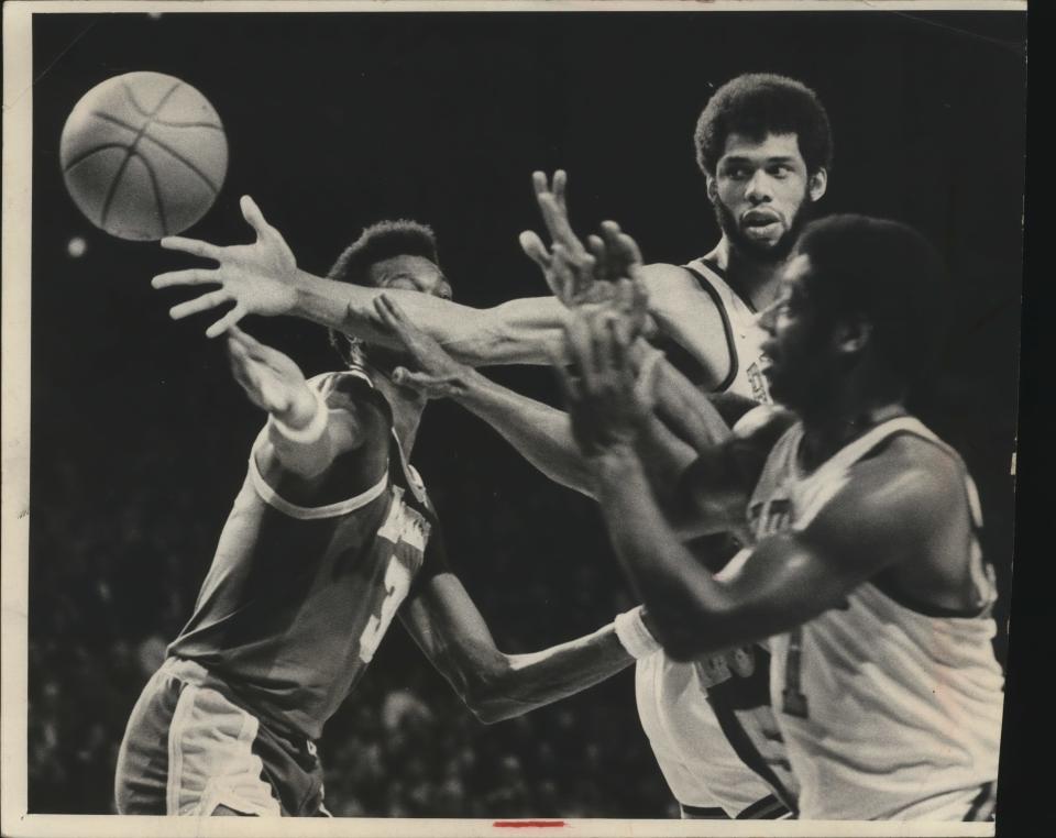Kareem Abdul-Jabbar was a larger-than-life figure in the NBA, but he eventually expressed a desire to move to either Los Angeles or New York.