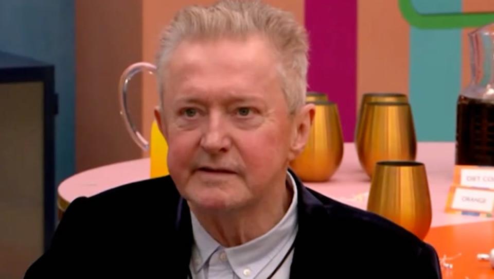 Louis Walsh on ‘Celebrity Big Brother’ (Big Brother/ITV)