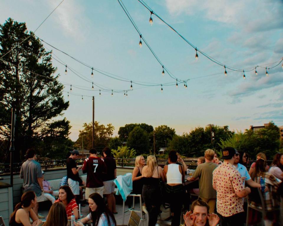 Views from rooftop of The Fairwood 226 in South End.