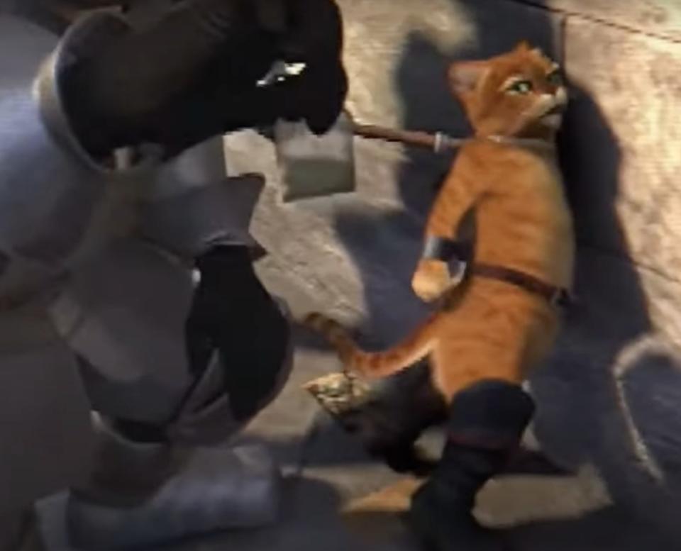 Puss in Boots in Shrek 2