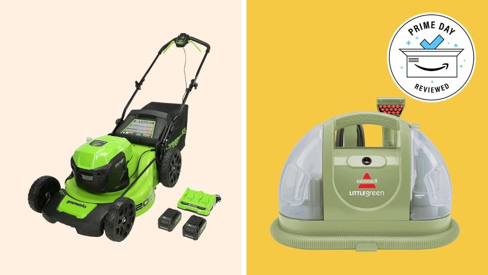 Shop stellar early Amazon Prime Day home deals on vacuums, lawn mowers, kitchen appliances and more.