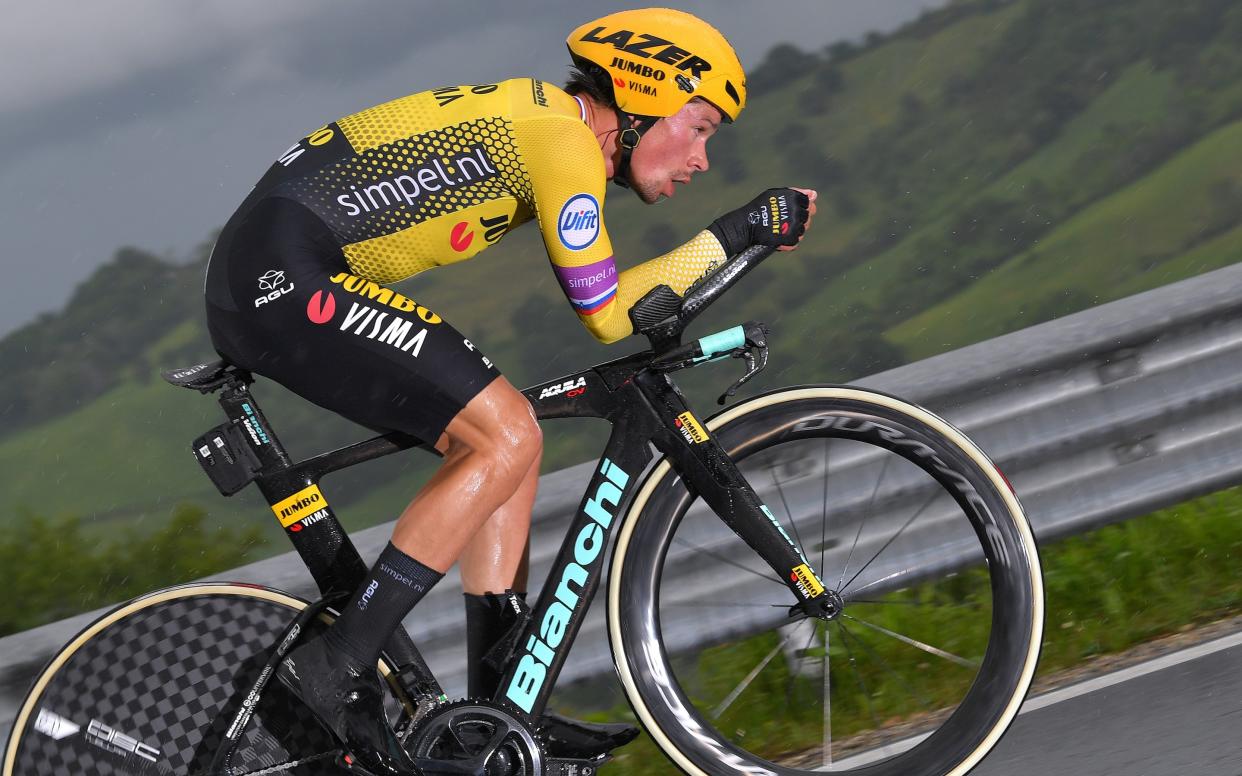 Primoz Roglic may have made Sunday's time trial look easy, but the Giro d'Italia is far from over - 2019 Getty Images