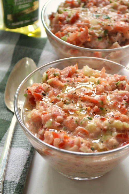 Creamy Caesar Gazpacho