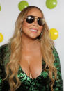 <p>Mariah Carey estuvo en el Sugar Factory American Brasserie de Miami junto a sus bellos hijos Moroccan y Monroe y allí dio mucho de qué hablar por cuenta de un minivestido verde que le quedaba tan ajustado que casi no le permitía respirar bien y que contaba con un profundo escote/ Getty Images </p>